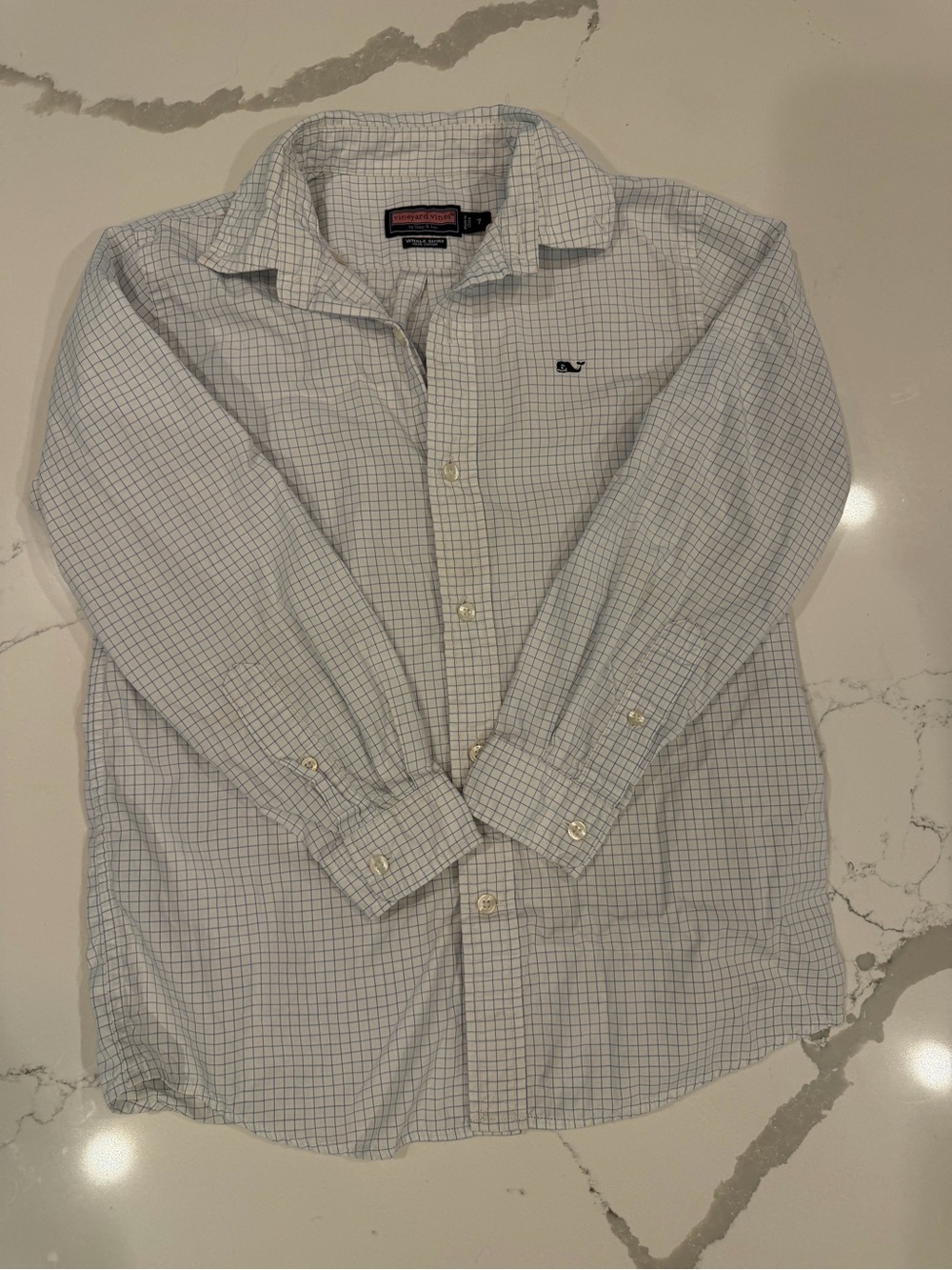 Vineyard Vines Boys Whale Shirt Button Down